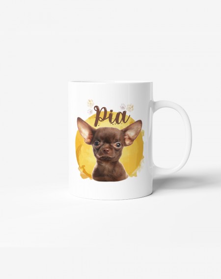 Tazza personalizzata Foto Cane Paw